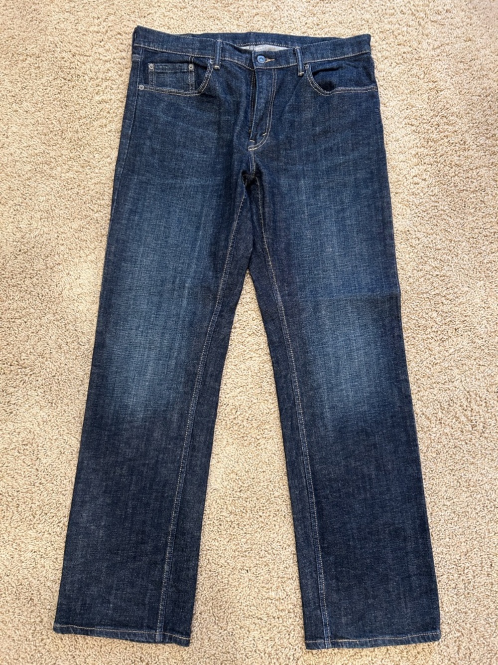 Levi's Men's Relaxed Straight 559 Jeans in Deep Indigo